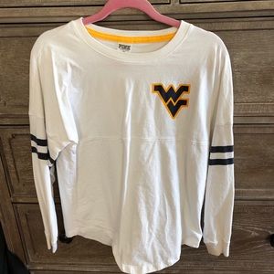 Victoria’s Secret pink WVU lounge shirt
